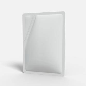 Flexible Packaging 3-side Sealed Pouches & Bags Mylar Bag Dieline 602890